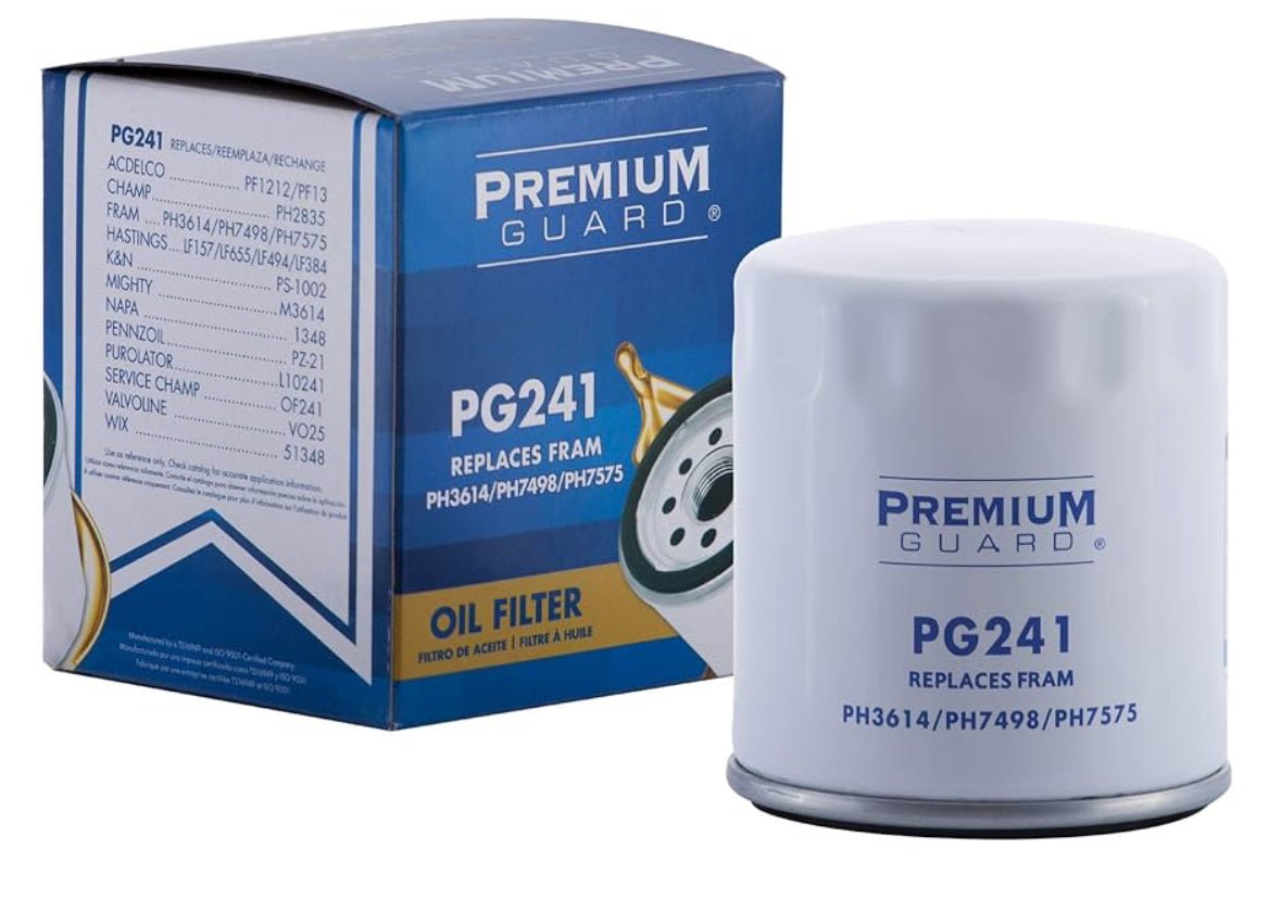 PG Engine Oil Filter PG241 | Fits 2017-2025 Ford Escape, 2012-2024 Edge, 2016-2024 Explorer, 2005-2025 Ranger, 2013-2025 Volkswagen Jetta, 2021-2025 Ford Bronco Sport - Matt K's Merchandise
