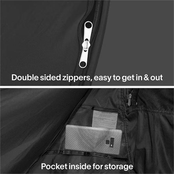 Alvantor Pop Up Bed Canopy Queen Size Blackout Breathable Mesh Lightweight Portable Dream Tent with Carry Bag for Indoor Outdoor Use